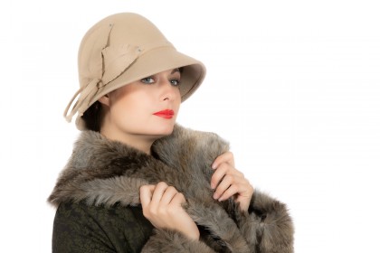 Hoed Roaring 20's wolvilt