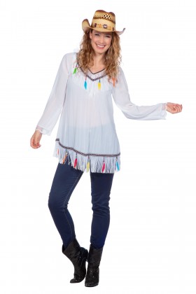Tuniek festival off-white (V)