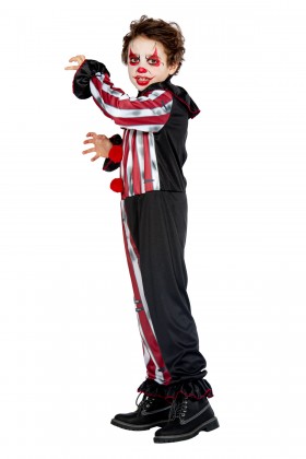 Overall Halloween clown