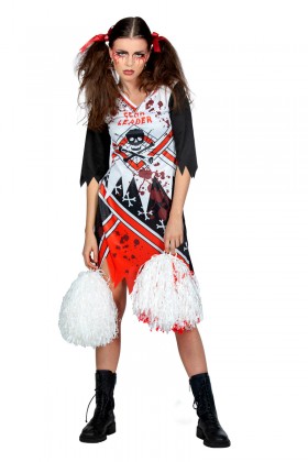 Outfit zombie cheerleader (V)