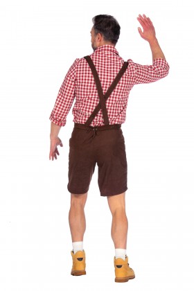 Lederhose kort bruin