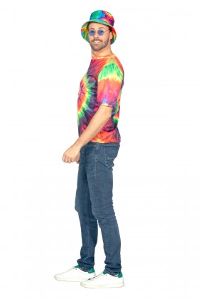 Shirt hippie tie dye (V)