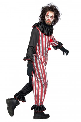 Overall Halloween clown
