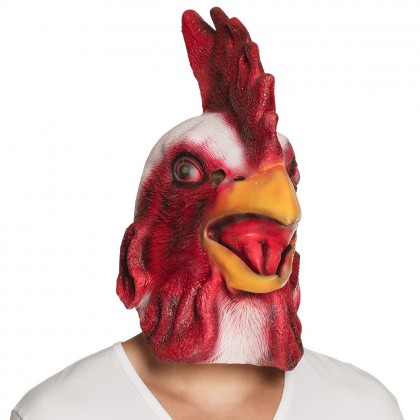 St. Latex hoofdmasker Haan