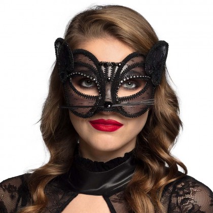 Kanten oogmasker Kat de luxe