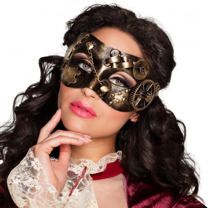 Oogmasker Steampunk
