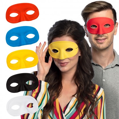 Oogmasker Basic 5 kleuren ass.