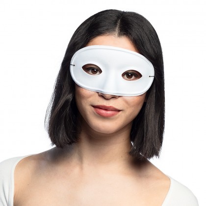 Oogmasker Basic wit