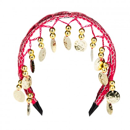Hoofdband Belly dance 4 kleuren ass.