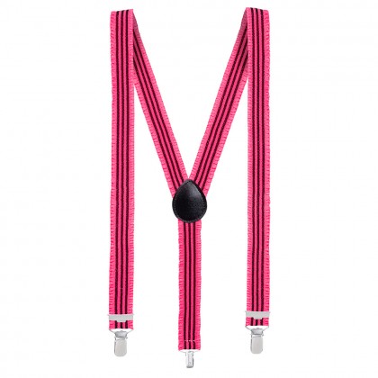 Bretels Ruches neonroze UV