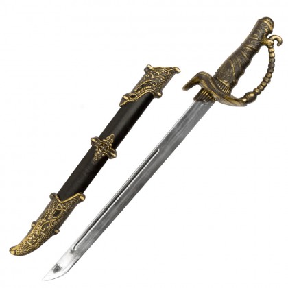 Piratenzwaard met schede (52 cm)