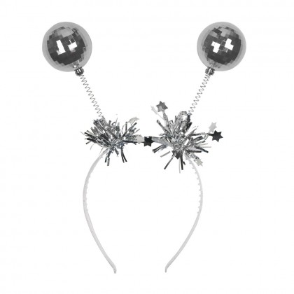 Diadeem Discoballen 3 kleuren ass.