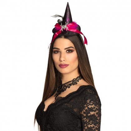 Diadeem heks Spindra 3 kleuren ass.