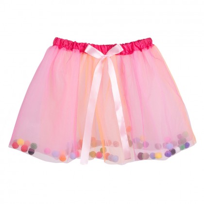 Set fee 'Happy birthday' (tutu, diadeem en stafje)