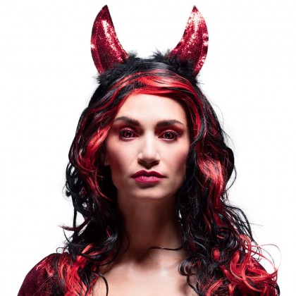 Diadeem She-Devil rood