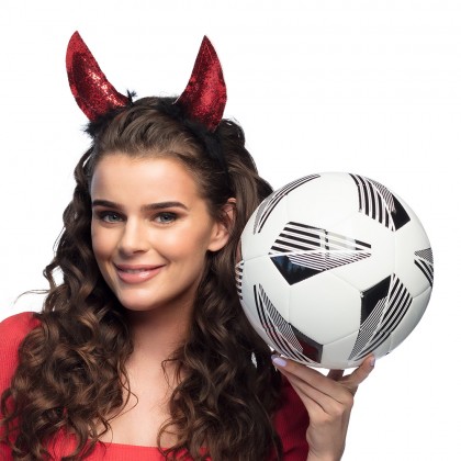 Diadeem She-Devil rood