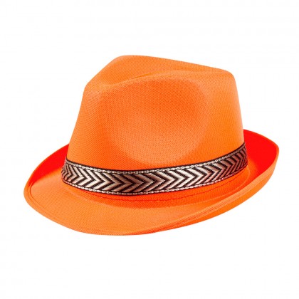 Hoed Funky neonoranje UV