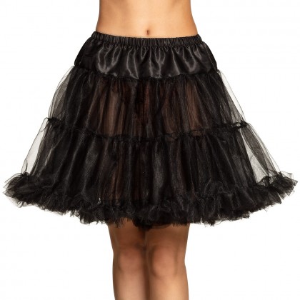 Petticoat deluxe zwart (M/L)