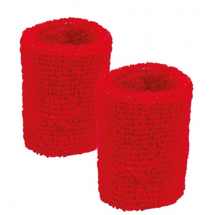 Set 3 zweetbandjes rood