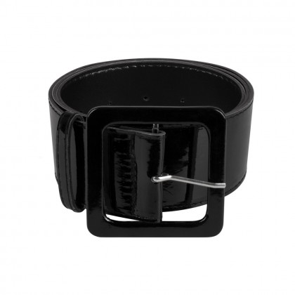 Riem Retro zwart (115 x 5,5 cm)