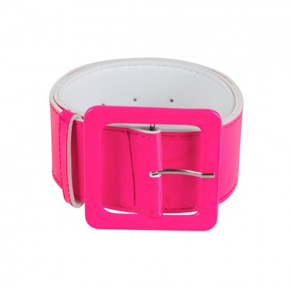Riem Retro neonroze UV (115 x 5,5 cm)