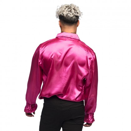 Partyshirt roze (XL)