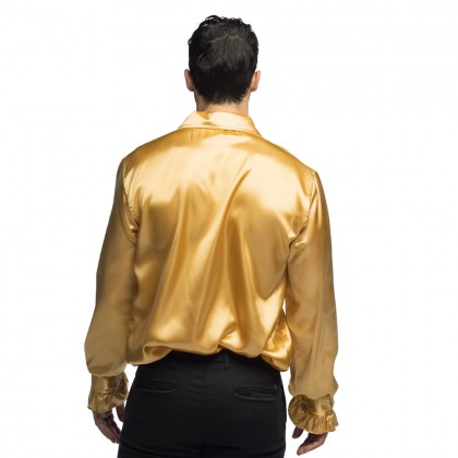 Partyshirt goud (XXL)