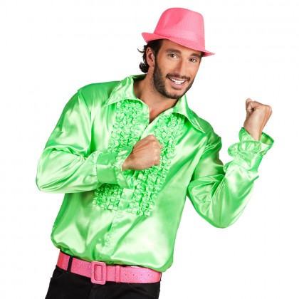 Partyshirt 8 kleuren ass. (M>XL)