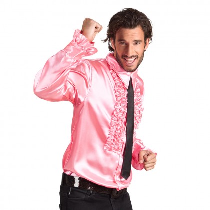 Partyshirt 8 kleuren ass. (M>XL)