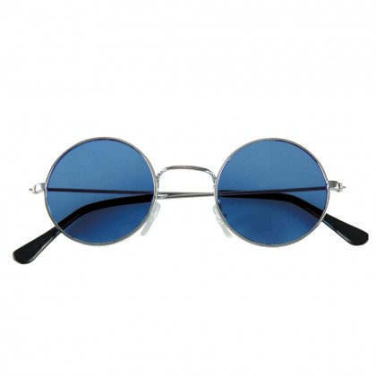 Partybril John blauw