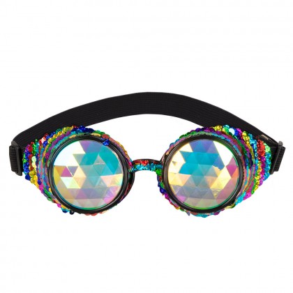 Partybril Mirage regenboog