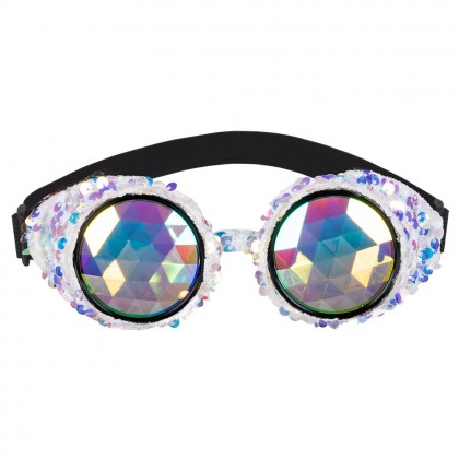 Partybril Mirage zilver