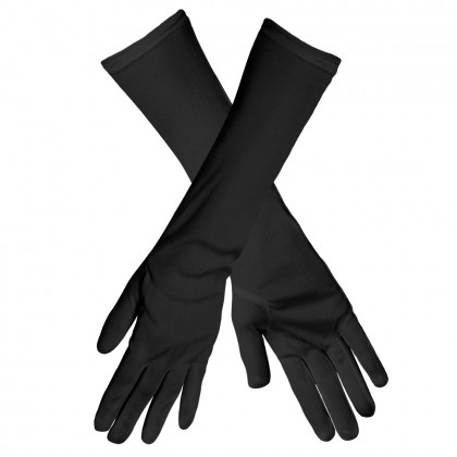 Paar handschoenen elleboog Nice zwart