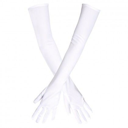 Paar handschoenen opera Los Angeles wit