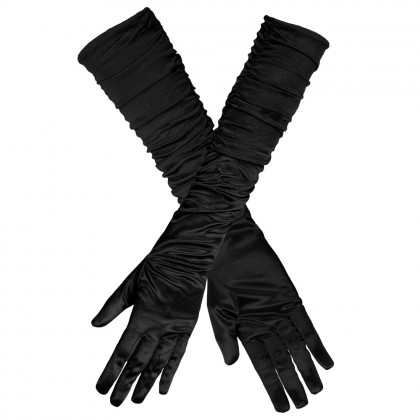 Paar handschoenen elleboog Hollywood black