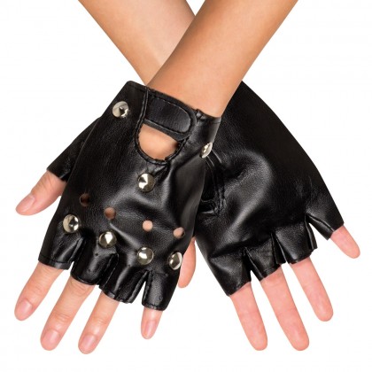 Paar handschoenen pols Biker
