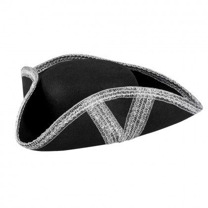 Piratenhoed Royal fortune zilver