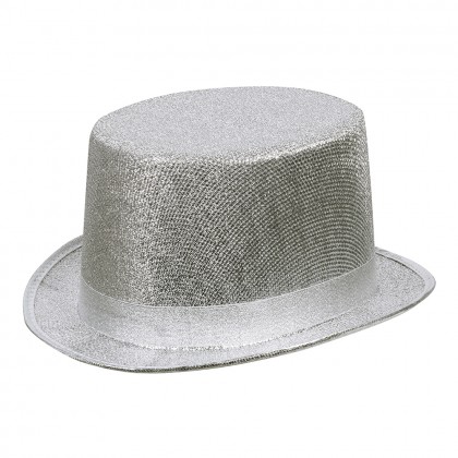 Hoed Glitz zilver