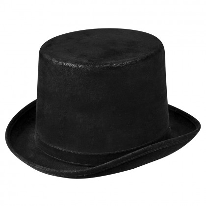 Hoed Steamtopper deluxe zwart