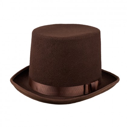 Hoed Byron bruin (high quality)