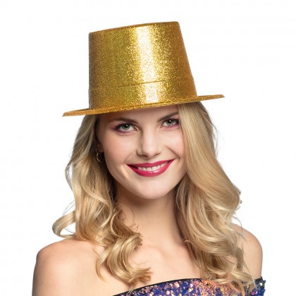 St. Hoed Glitter goud
