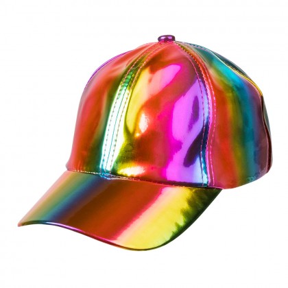 Pet Holo regenboog (verstelbaar)