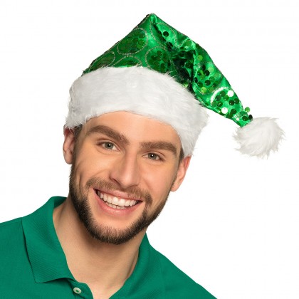 Kerstmuts Dangling 3 kleuren ass.