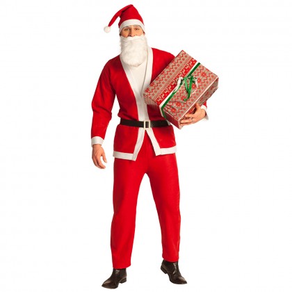 Volwassenenkostuum Kerstman promo (M/L)