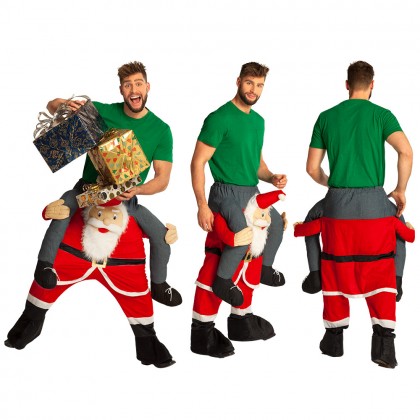 Volwassenenkostuum Funny Santa (one size)