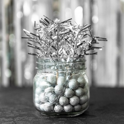 Set 20 cocktailprikkers zilver (10 cm)