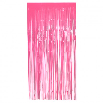 Foliegordijn neonroze UV (200 x 100 cm)