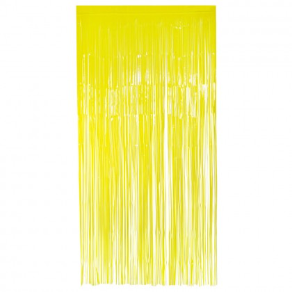 Foliegordijn neongeel UV (200 x 100 cm)