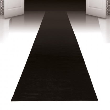 Loper zwart (450 x 60 cm)