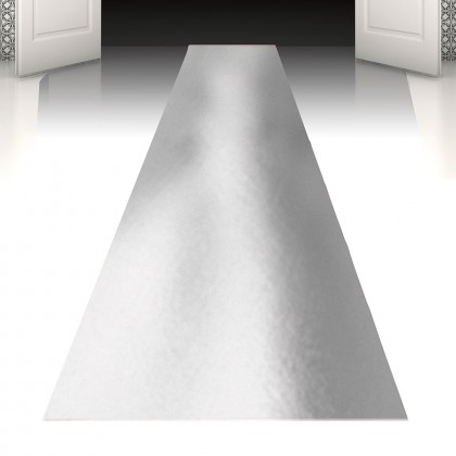 Loper zilver (450 x 60 cm)